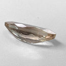 Oregon Sunstone faceted marquise cut gemstone, 1.49ct, from Plush, Oregon, on a white background, view 7 of 8