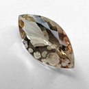 Oregon sunstone faceted marquise fantasy cut gemstone, 6.20ct, view 3 of 8