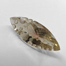 Oregon sunstone faceted marquise fantasy cut gemstone, 6.42ct, view 3 of 9