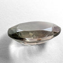 Oregon Sunstone faceted oval cut gemstone, 1.89ct, from Plush, Oregon, on a white background, view 8 of 10