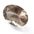 Oregon sunstone faceted oval gemstone, 1.70ct, view 3 of 10