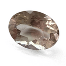 Oregon sunstone faceted oval gemstone, 1.70ct, rotating view