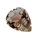 Oregon sunstone faceted pear fantasy cut gemstone, 4.88ct, view 4 of 10