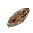 Oregon sunstone faceted pear fantasy cut gemstone, 4.88ct, view 6 of 10