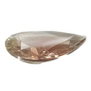 Oregon sunstone faceted pear gemstone, 1.30ct, view 8 of 8