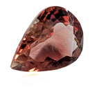 Oregon sunstone faceted pear gemstone, 1.32ct, view 4 of 5