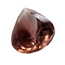 Oregon sunstone faceted pear gemstone, 1.32ct, view 5 of 5