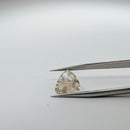 Oregon Sunstone faceted trillion fantasy cut gemstone, 2.50ct, from Plush, Oregon, held in tweezers, view 3 of 10