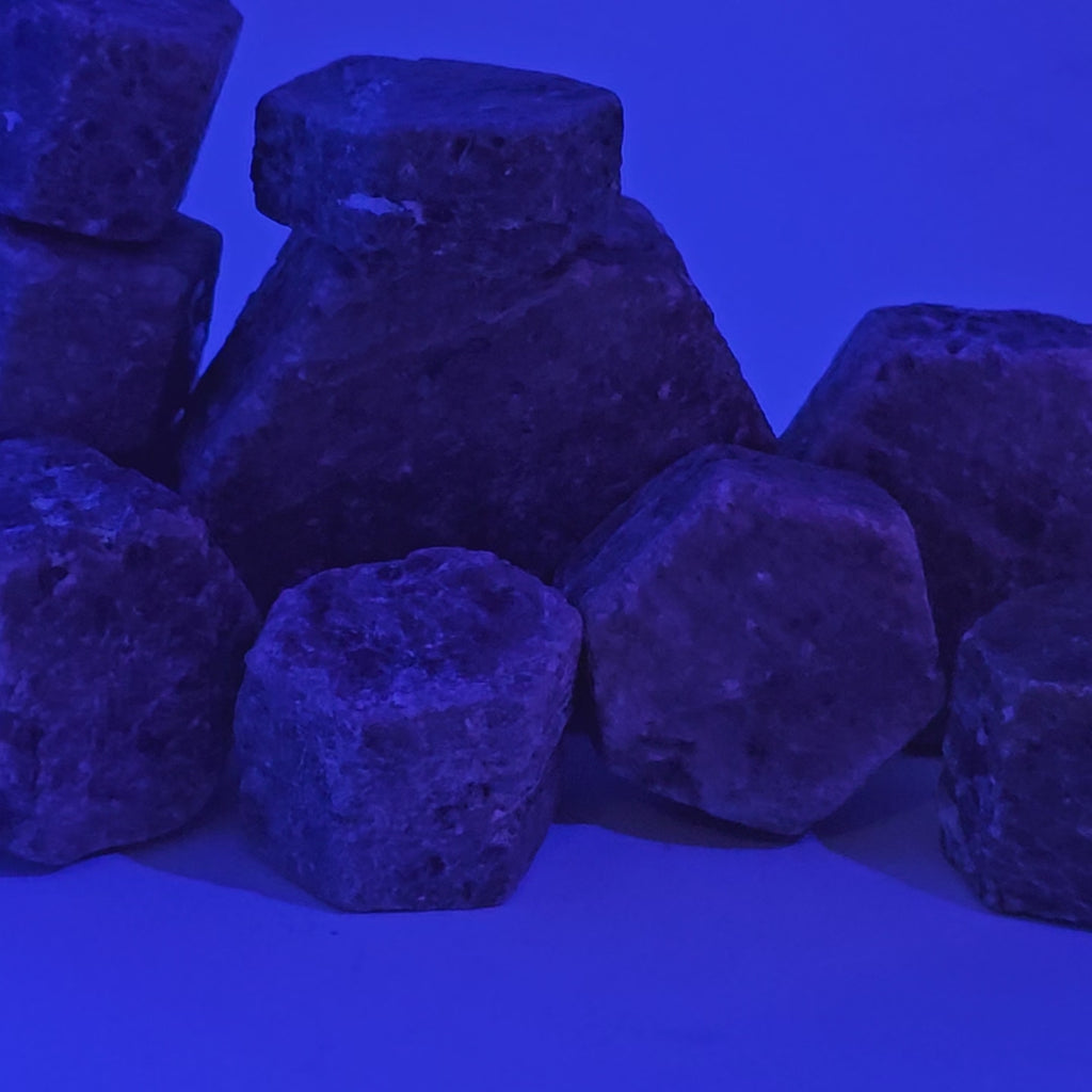 Ruby - Mineral - Mozambique - Root and Heart Chakras - UV reactive