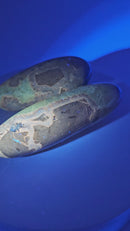 Septarian - Massage Wand - Madagascar - Ultraviolet