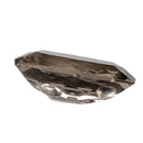 Smoky Quartz faceted cushion fantasy cut gemstone, 11.00ct, view 6 of 12