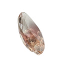 Sunstone faceted marquise fantasy cut gemstone, 2.43ct, on a white background, view 5 of 12