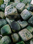 Nephrite jade, Unique (Character Grade) tumble, BC jade from Northern British Columbia, Canada, close-up, view 3 of 10