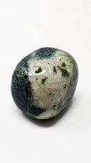 Nephrite jade, Unique (Character Grade) tumble, BC jade from Northern British Columbia, Canada, single tumble, view 5 of 10