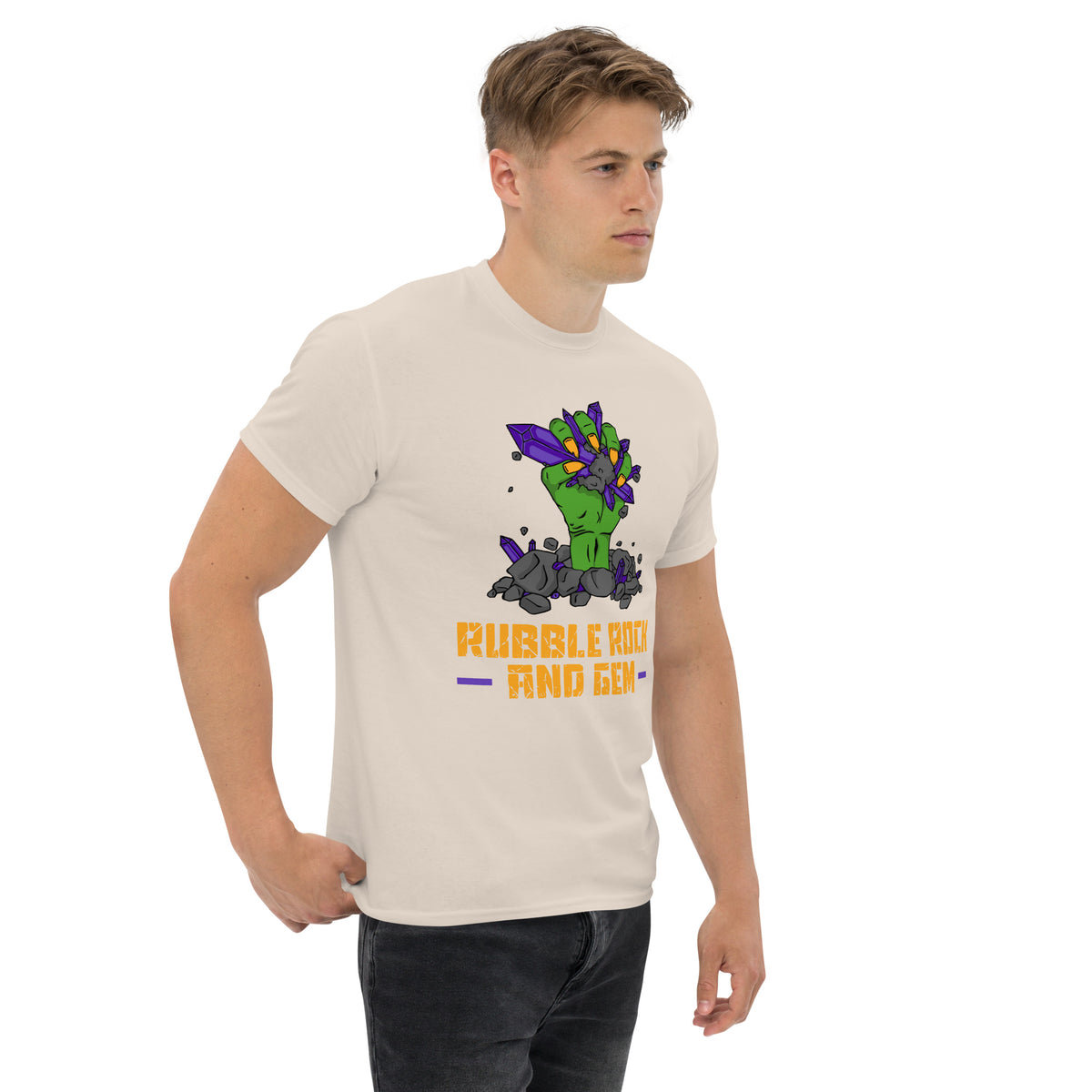 Unisex classic tee with the classic logo.