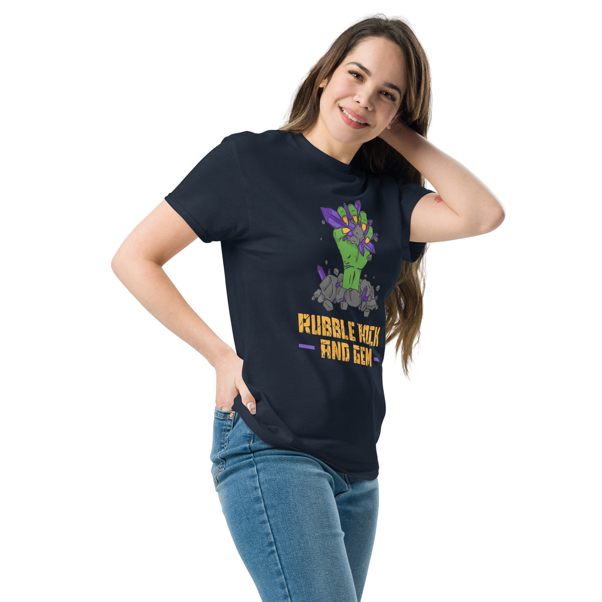 Unisex classic tee with the classic logo.