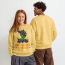 Unisex - Garment - Dyed Fleece Crewneck Sweatshirt - Classic Logo