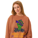 Unisex - Garment - Dyed Fleece Crewneck Sweatshirt - Classic Logo