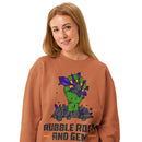 Unisex - Garment - Dyed Fleece Crewneck Sweatshirt - Classic Logo