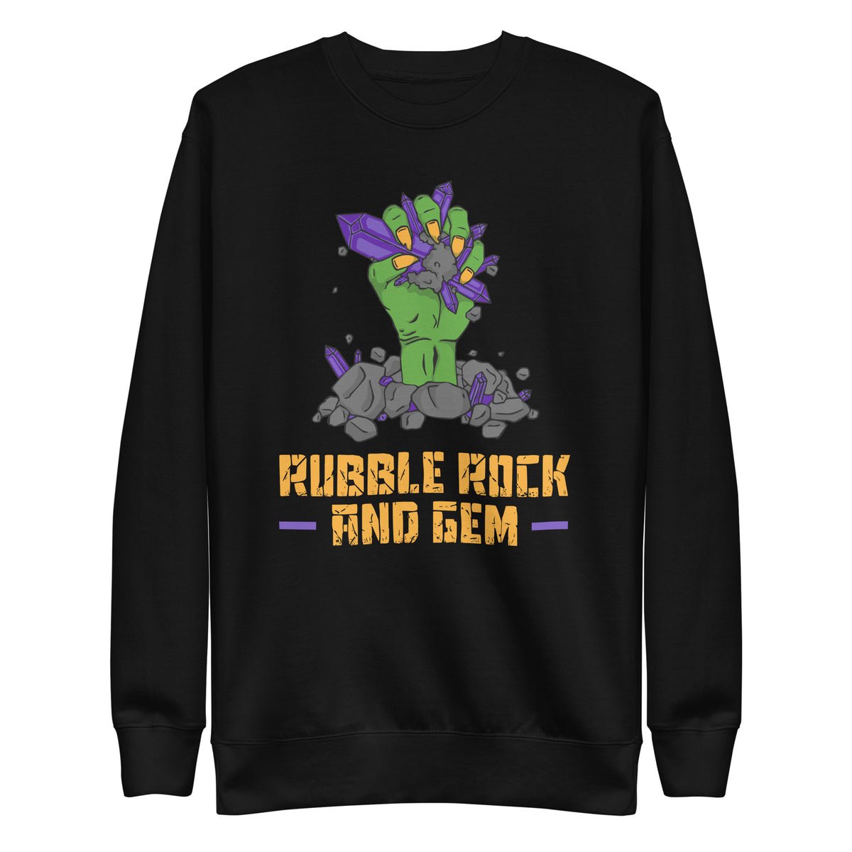 Unisex premium sweatshirt with the classic logo.