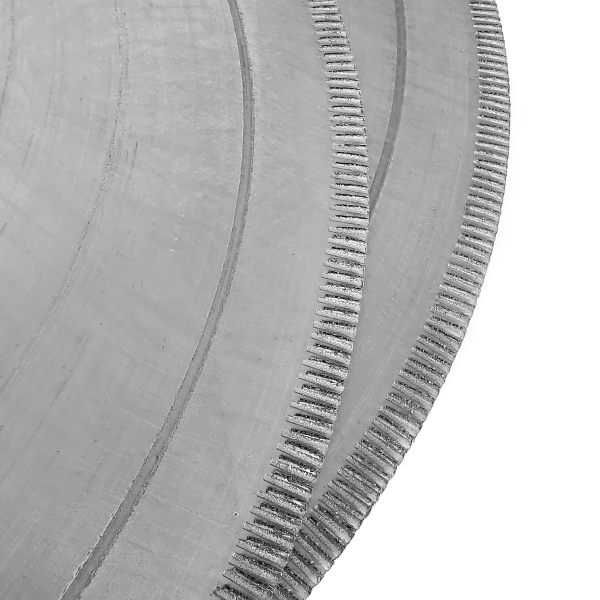 Thin Diamond lapidary saw blade.