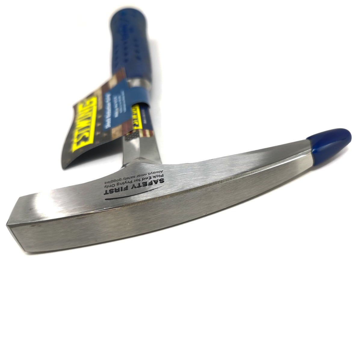 22oz Estwing Rockhounding Hammer, made of drop forged solid American steel.