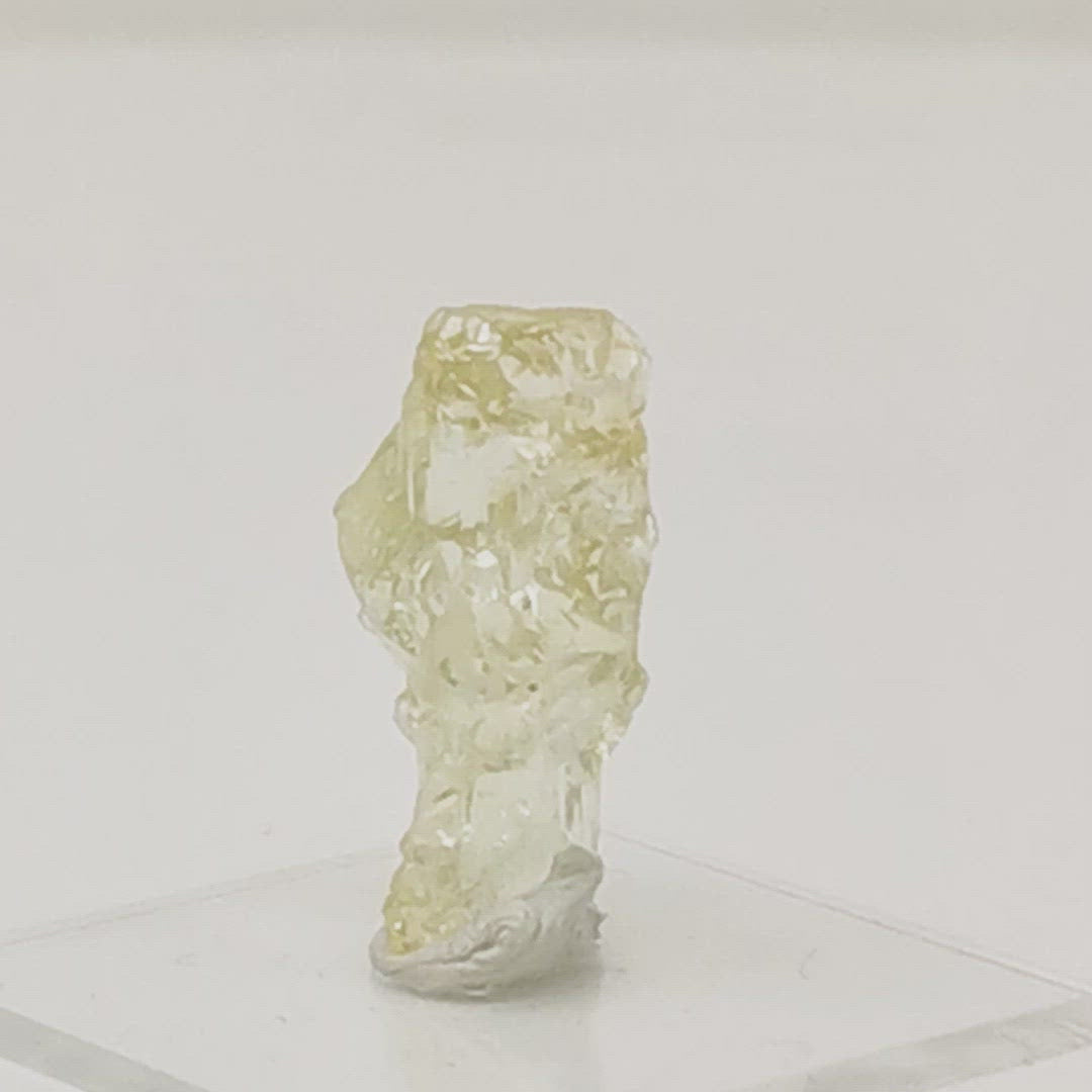 Heliodor mineral specimen from Volyn Deposit, Ukraine.