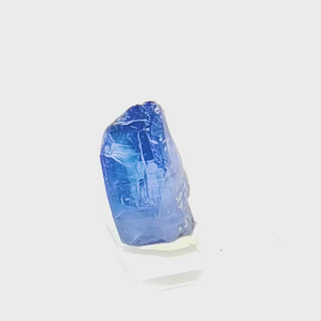 Tanzanite specimen from Tanzania.