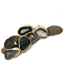 Brazilian Agate Half - Polished Face