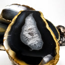 Brazilian Agate Half - Polished Face