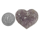 Amethyst Druzy - Heart