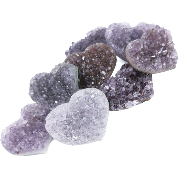 紫水晶 Druzy - 心