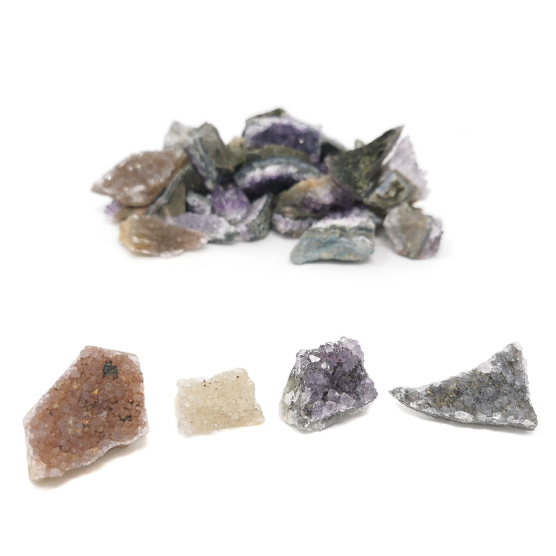 迷你德鲁兹紫水晶 - B 级 - 矿物