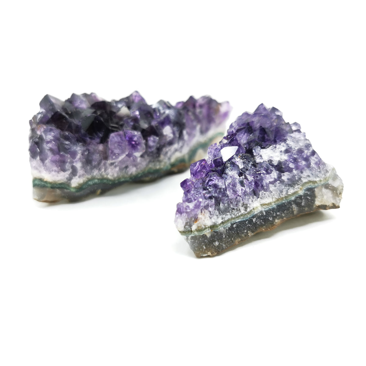 Amethyst Druzy A-grade specimen, a variety of quartz, from Brazil.