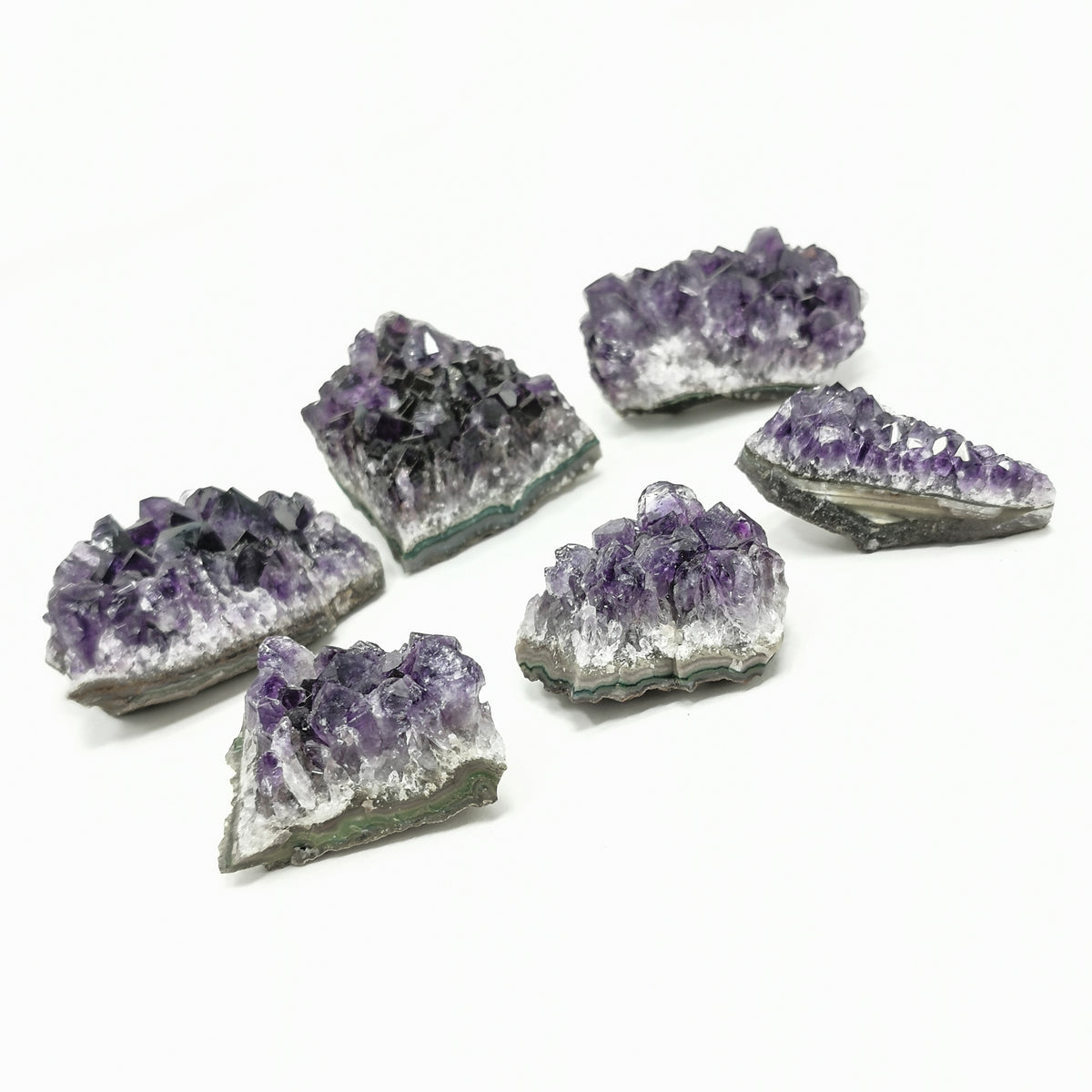 Amethyst Druzy A-grade specimen, a variety of quartz, from Brazil.