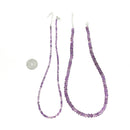 Amethyst - Facet - Bead Necklace