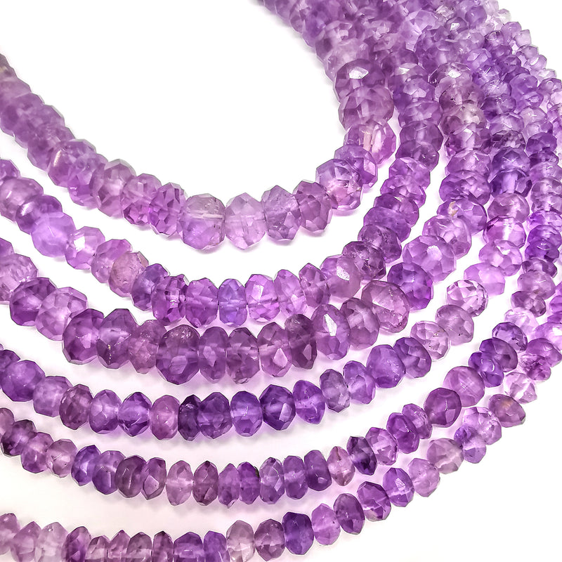 紫水晶 - 刻面 - 珠項鍊