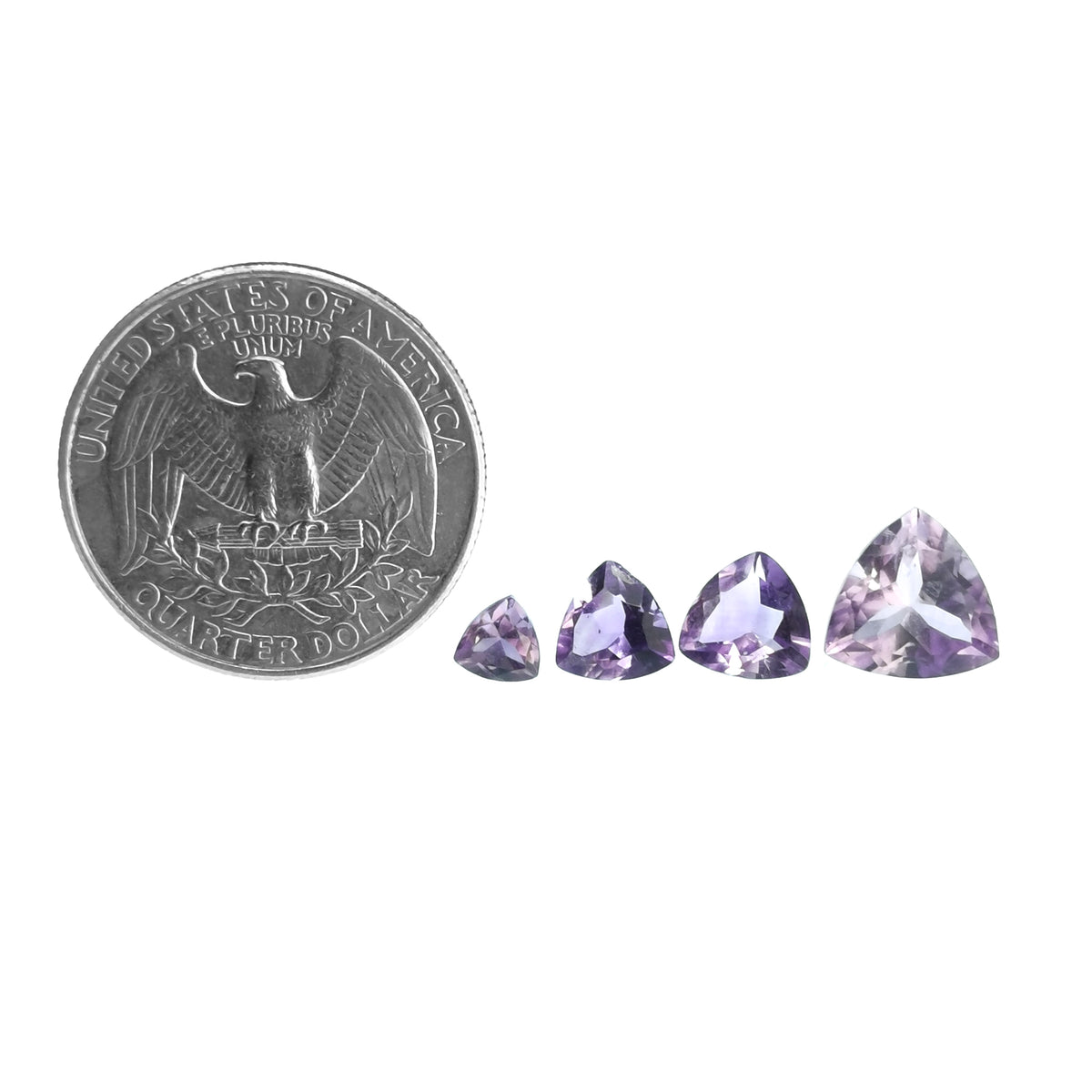 紫水晶(八面体) 紫水晶- 兆- 刻面