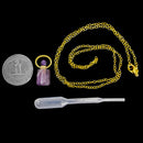 Amethyst Perfume Bottle - Pendant