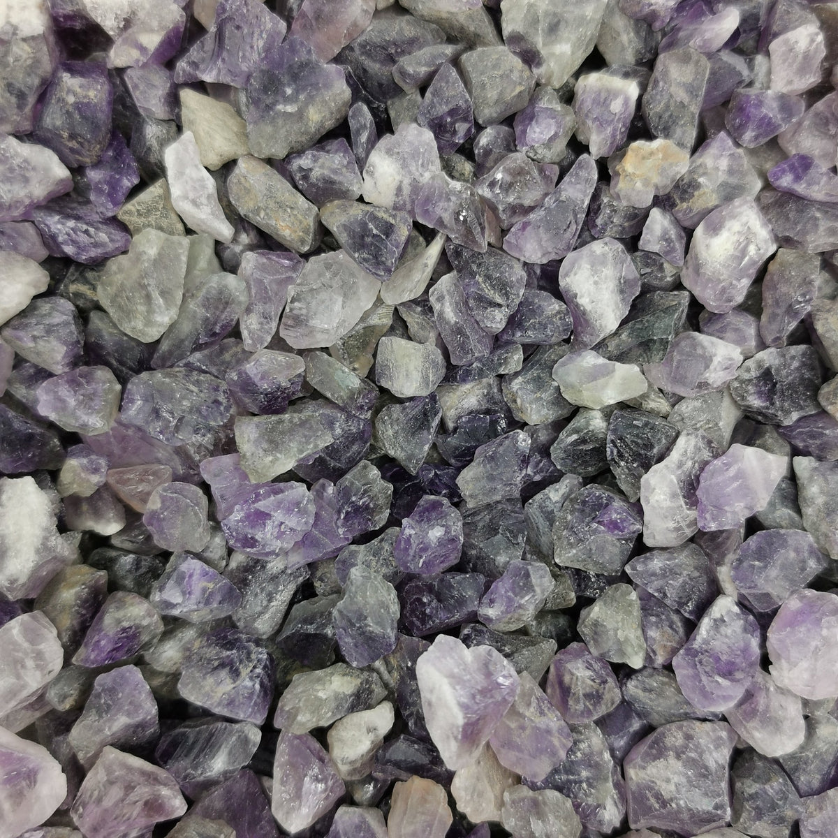Amethyst Rough points & shards rough, a variety of quartz, from Brazil.