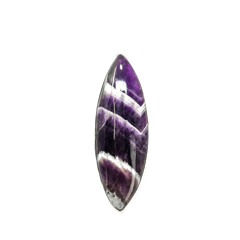 紫水晶纯银 - 戒指