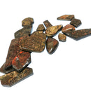 菊石 - 低品位 - 凸圆形