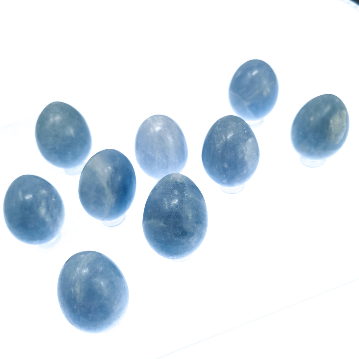 Angelite egg from Madagascar – spread of eggs