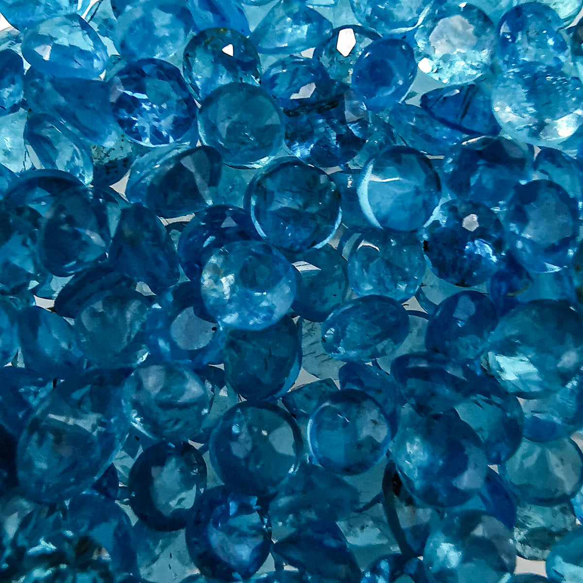 Apatite facet from Madagascar.