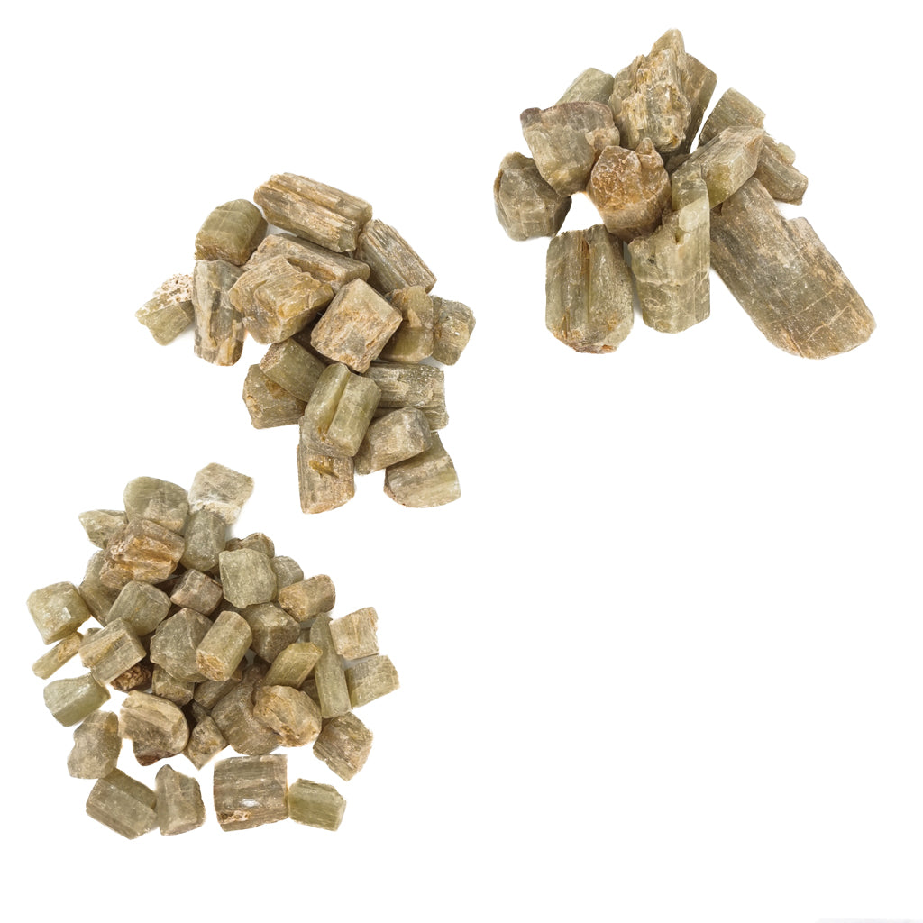 Apatite Crystal B-grade mineral shards from Anemzi, Drâa-Tafilalet Region, Morocco.