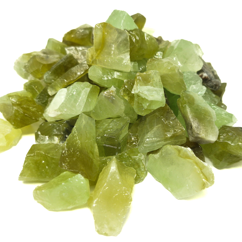 Apple Green Calcite specimen, calcium carbonate, from Nuevo Leon, Mexico.