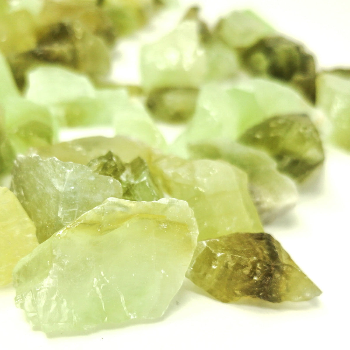 Apple Green Calcite specimen, calcium carbonate, from Nuevo Leon, Mexico.