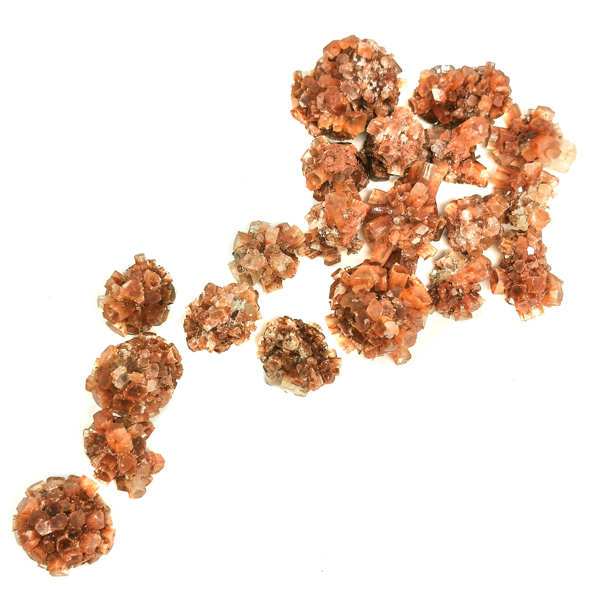 Aragonite Cluster small from Tazouta, Fès-Meknès Region, Morocco.