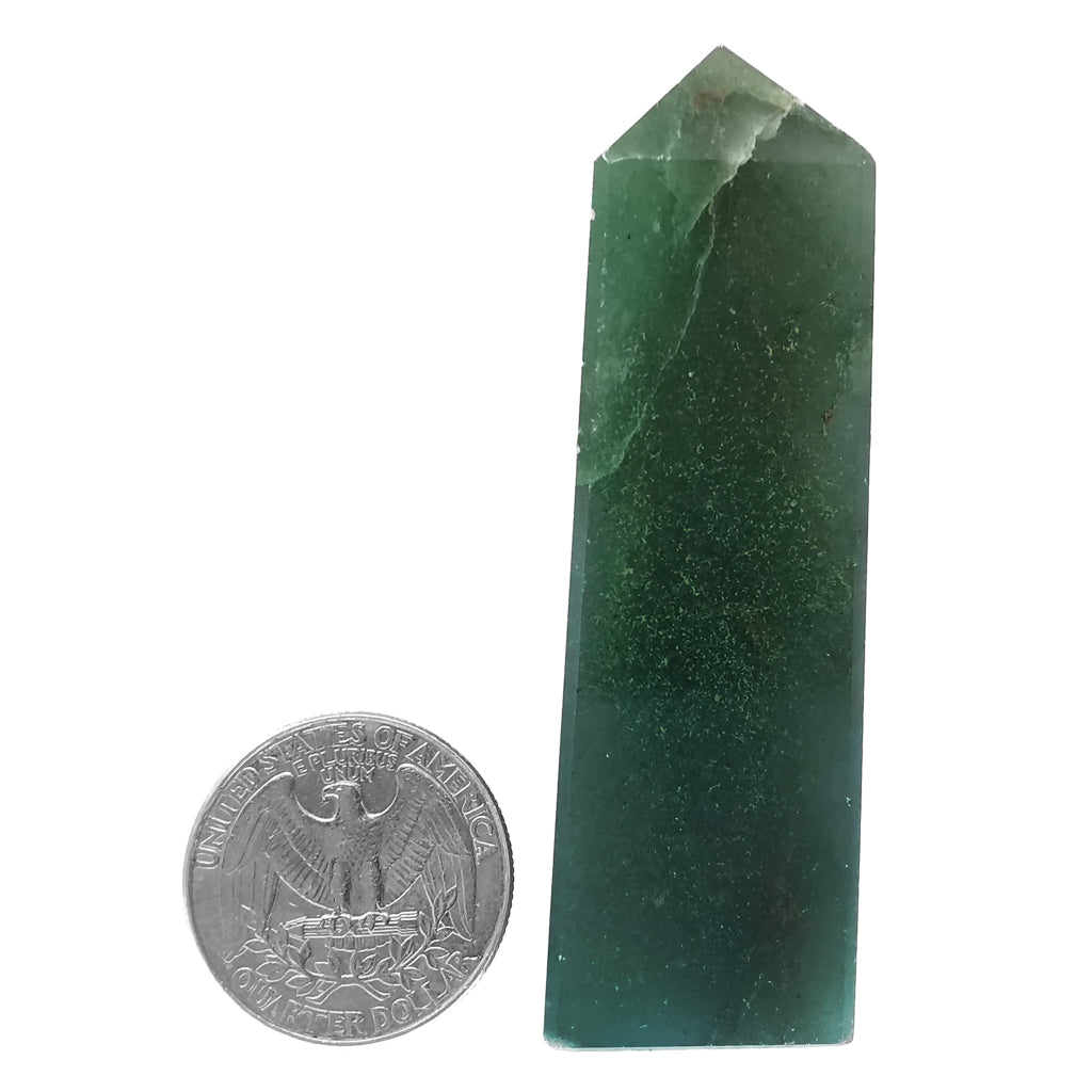 Green Aventurine obelisk.