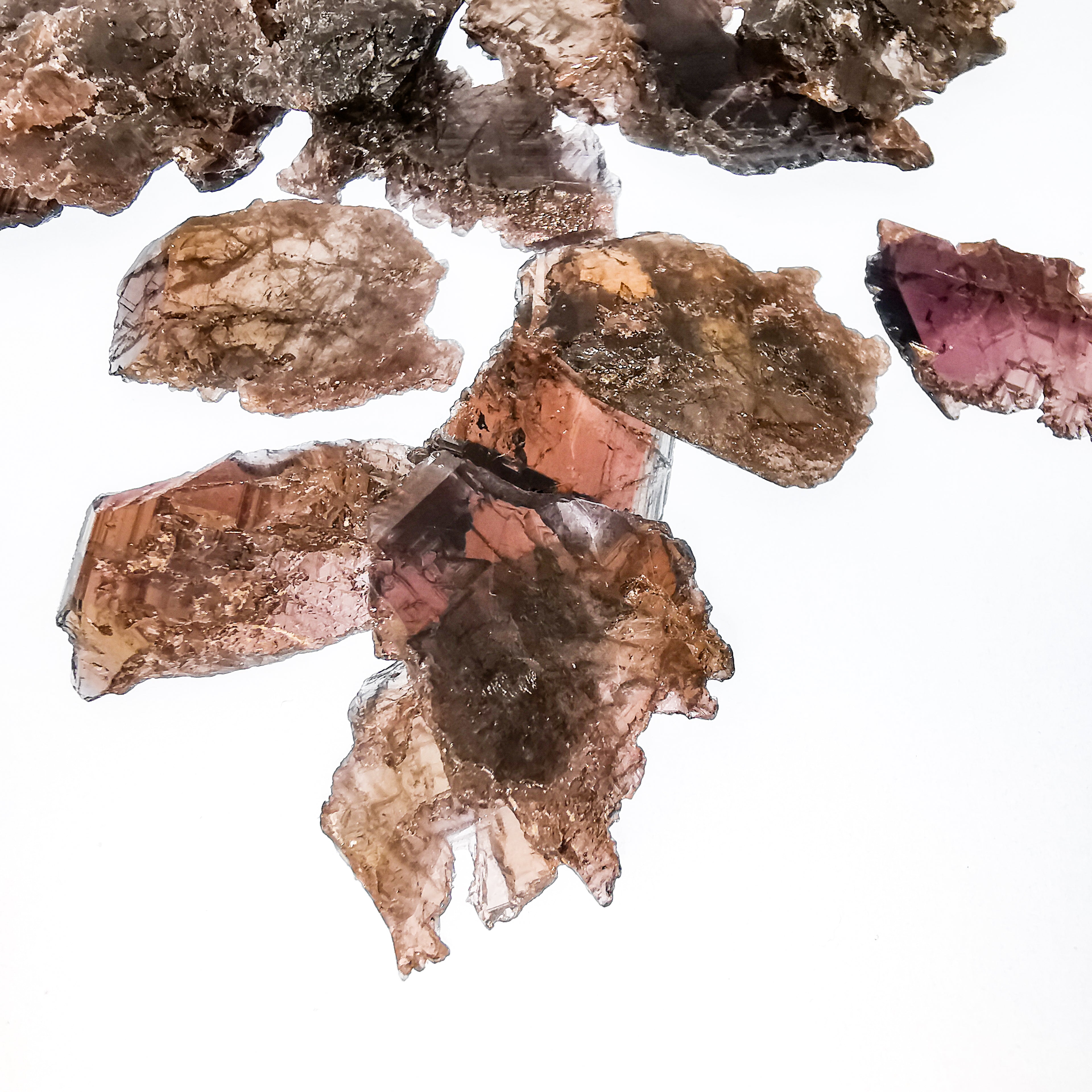 Axinite Texture Axinite Etched - Mineral